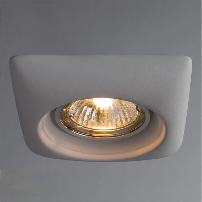 Точечный встраиваемый светильник Arte Lamp CRATERE A5246PL-1WH | Дом Декора