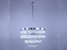 NEWPORT 10120 10125+5/C , Люстра, Chrome Clear crystal D60*H44 cm E14 10*40W