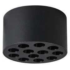 Светильник потолочный 9W 750LM 4000K, черный Guarda Lightstar 080947