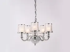NEWPORT 11500 11505/C , Люстра, Chrome Shade crystal D50*H40/100 cm E14 5*40W