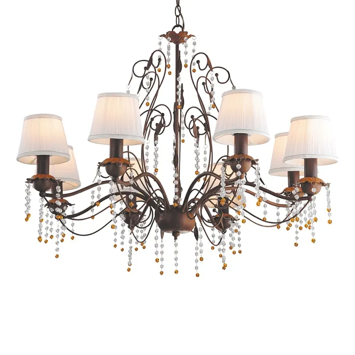 Подвесная люстра Arte Lamp MEDICI A9468LM-8BR | Дом Декора
