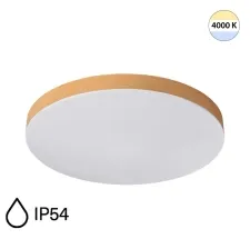 7761/24L SN Светильник LED 24Вт Ø300 4000K 220В IP54 MITRA LED