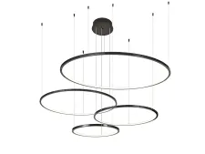 NEWPORT 15000 15104/S black glossy , Люстра, Black glossy L116*145*H250 cm LED 105W 3100K 10000Lm