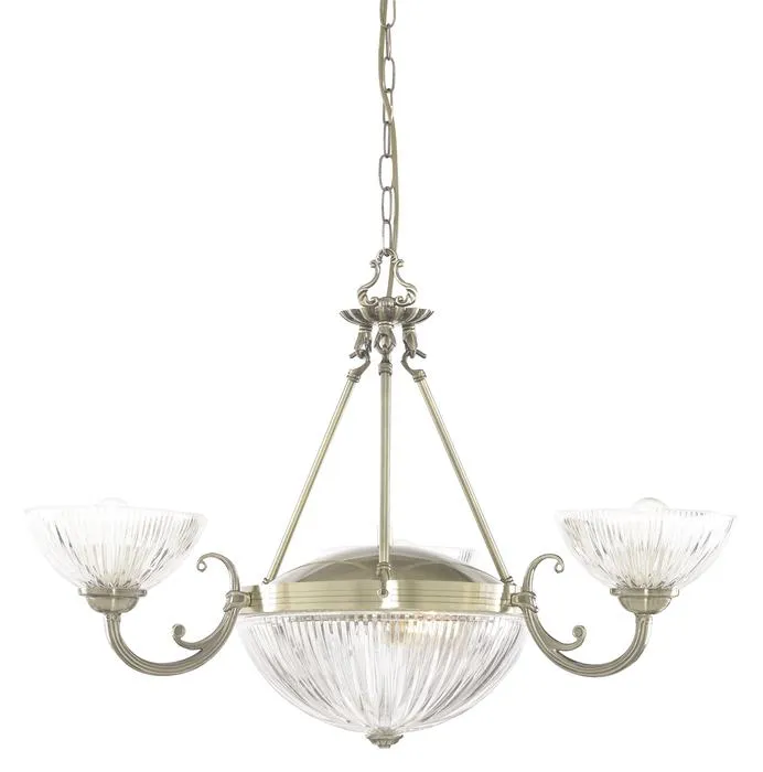 Подвесная люстра Arte Lamp WINDSOR WHITE A3778LM-3-2AB | Дом Декора