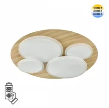 7734/60L SN Светильник LED 60Вт Ø450 3000-6500K 220В IP20 MITRA LED