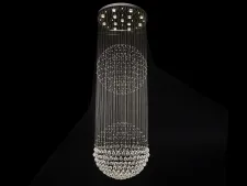 NEWPORT 8100 8113/230 , Люстра, Chrome Clear crystal K9 D80*H237 см GU10 13*50W