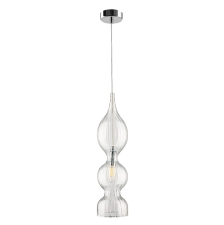 Светильник подвесной Crystal Lux IRIS SP1 B TRANSPARENT